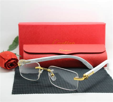 gold cartier glasses replica|pre owned cartier glasses.